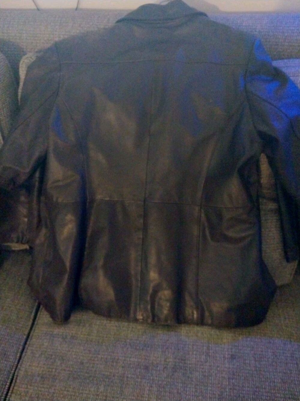 Wilsons Vintage Leather Mens 2XL Brown Genuine Leather Bomber Jacket - Picture 12 of 15